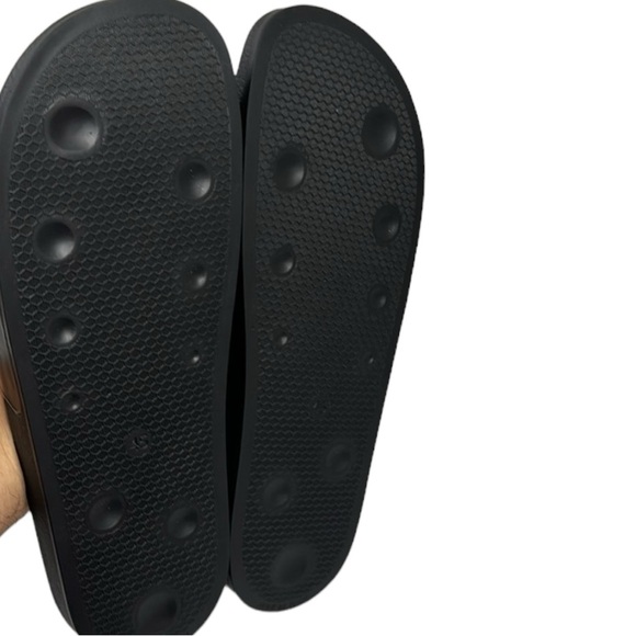 GIUSEPPE ZANOTTI NWT MEN’S BLACK PURPLE PINK SLIDES SANDALS SIZE 12 /45 - Picture 8 of 12